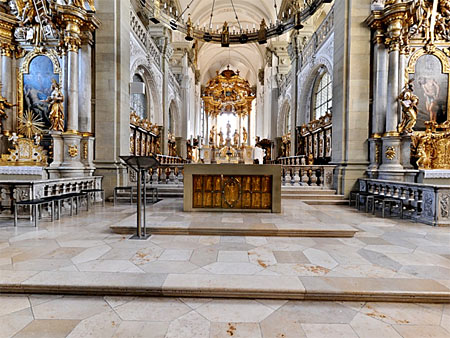 Stiftskirche St. Nikolaus auf der Großkomburg bei Schwäbisch Hall