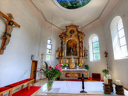 Pfarrkirche St. Clemens in Primisweiler im Allgäu