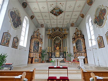 Wallfahrtskirche »Aufhofener Käppele« in Schemmerhofen