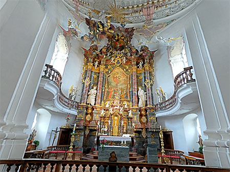 Pfarr- und Wallfahrtskirche St. Peter und Paul in Steinhausen