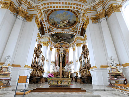 Ehemalige Benediktiner-Abteikirche St. Martin in Ulm-Wiblingen