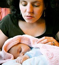 Wenn das Baby traurig macht und die Mutter verzweifelt ist Wenn das Baby traurig macht und die Mutter verzweifelt ist