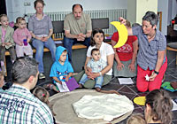 Babys und Kleinkinder erleben Kirche mit allen Sinnen