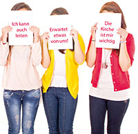 »Hallo Kirche, sind wir Frauen noch gefragt?« »Hallo Kirche, sind wir Frauen noch gefragt?«