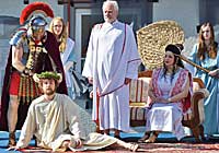 Die »Wahrheit« des Pontius Pilatus ist die Brutalität, die Macht Die »Wahrheit« des Pontius Pilatus ist die Brutalität, die Macht
