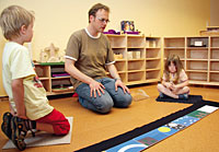 Zwischen Erzhlen und Ritual  Godly Play im Kindergarten