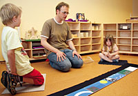 Zwischen Erzählen und Ritual – »Godly Play« im Kindergarten Zwischen Erzählen und Ritual – »Godly Play« im Kindergarten