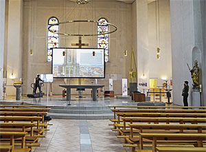 Eine Kirche auch fr die Laufkundschaft