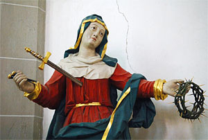Maria weiß, was Schmerzen sind Maria weiß, was Schmerzen sind