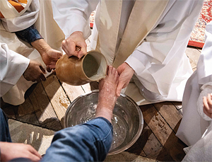Eucharistie und Fußwaschung Eucharistie und Fußwaschung