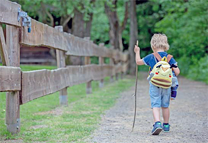 Mit kleinen Schritten in die gro�e Welt