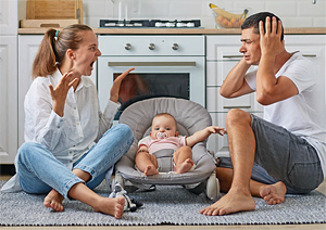 Wenn das Kind da ist und gestritten wird Wenn das Kind da ist und gestritten wird