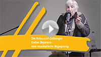Die Holocaust-Zeitzeugin Esther Bejarano – eine musikalische Begegnung Die Holocaust-Zeitzeugin Esther Bejarano – eine musikalische Begegnung