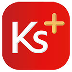 Logo der neuen App KS-plus