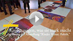 Kinder zeigen, was sie stark macht - Eröffnung der Ausstellung »Kinder. Kunst. Politik.« Kinder zeigen, was sie stark macht - Eröffnung der Ausstellung »Kinder. Kunst. Politik.«